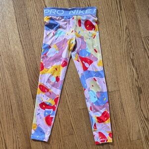 Girls Nike Pro Abstract Sprinkles Pants